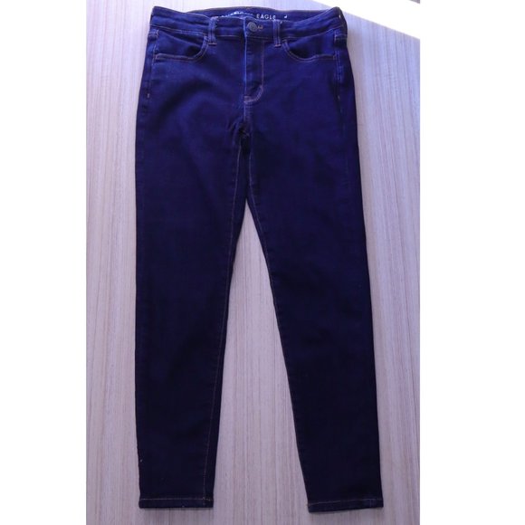 American Eagle High Rise Jeggin 8 short - Picture 2 of 9